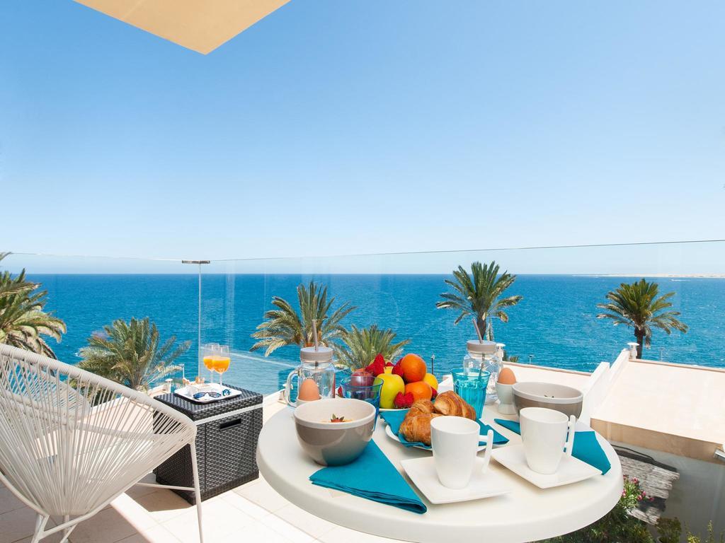 Seaviews & Terrace Apartment San Agustin Las Flores Luaran gambar